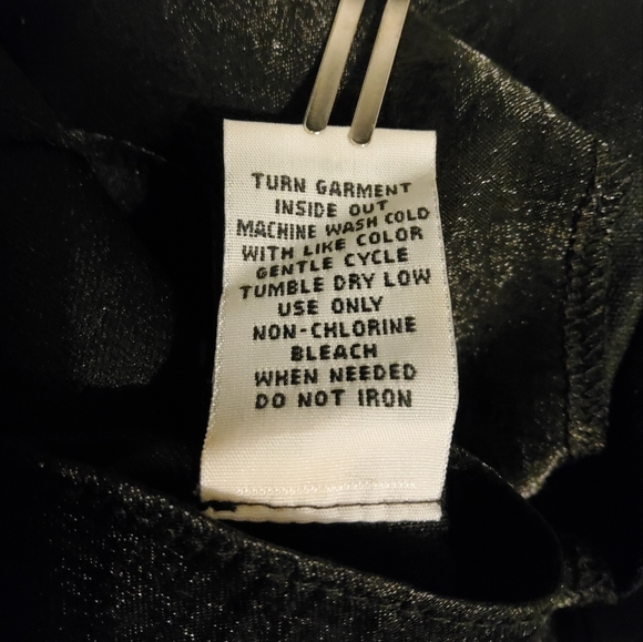 Sangria Black Lace Embroidered Sleeveless Tiered Sheath Bodycon V-Neck Size 4 - Picture 9 of 9